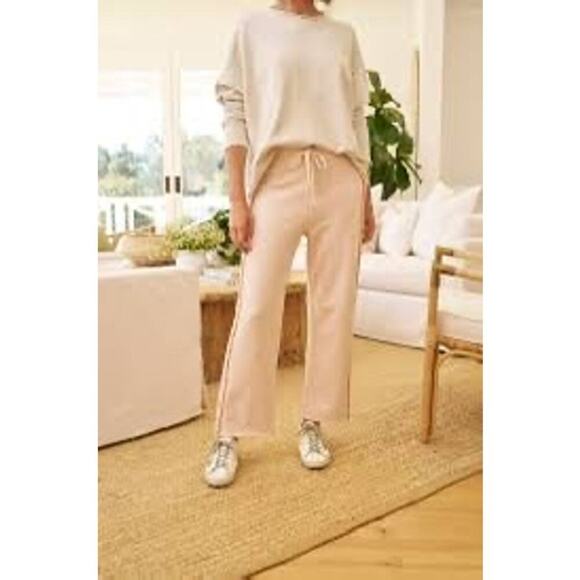Frank & Eileen Bella Full Length Sweatpants in Vintage Rose Size XL - Picture 1 of 9